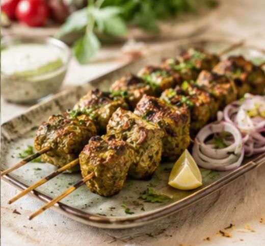 Chicken Seekh Kabab (2 Skewers)